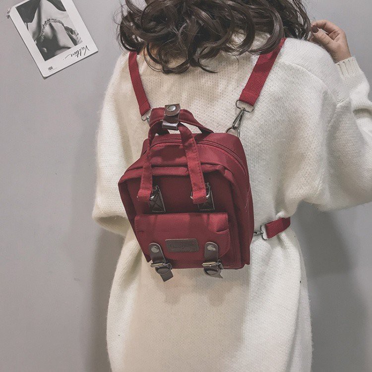 BS-01 tas ransel mini jepang korea retro vintage harajuku backpack