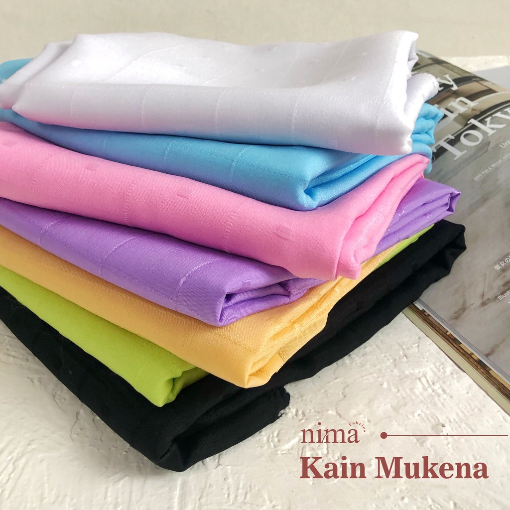 1/2 meter Kain Mukena Polycotton (lebar 130cm)