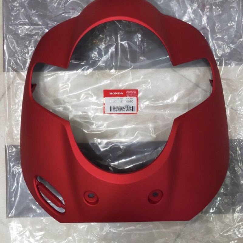 Panel Tameng Lampu Depan Merah Doff Honda Scoopy eSP 64301-K93-N00ZQ non ori
