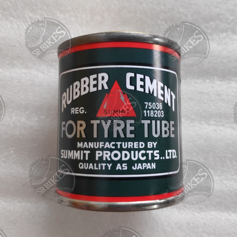 !!PILIH KURIR SELAIN J&amp;T!! Lem Karet Tambal Ban Sepeda dan Motor. Rubber Cement. KALENG. SUMMIT