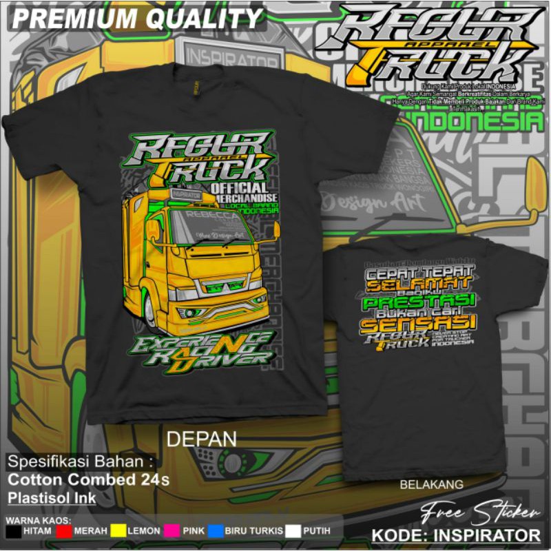  KAOS  NEW KAOS  SOPIR KAOS  DRIVER KAOS  TRUCK  ELF CANTER  ANTI 