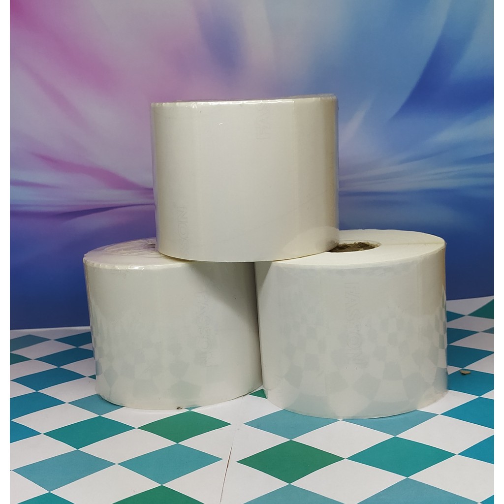 

LABEL STIKER Semicoated BARCODE 65 X 40 MM 1000Pc STICKER ETIKET 65x40