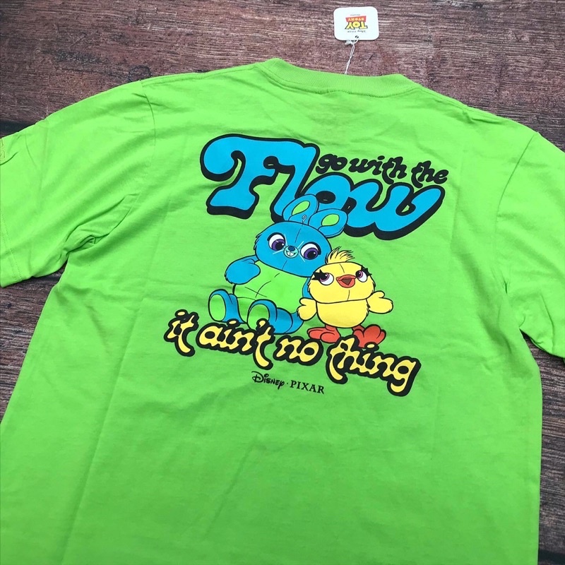 PUBLIC CULTURE X TOY STORY FLOW APPLE GREEN TSHIRT