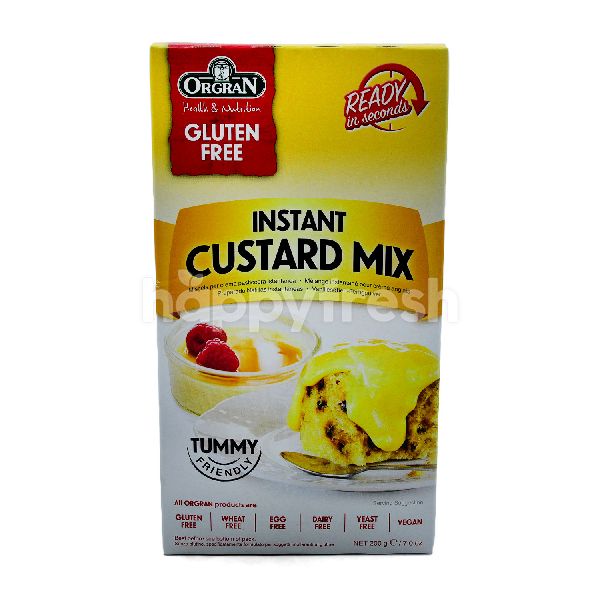 

orgran custard mix gluten free 200gr