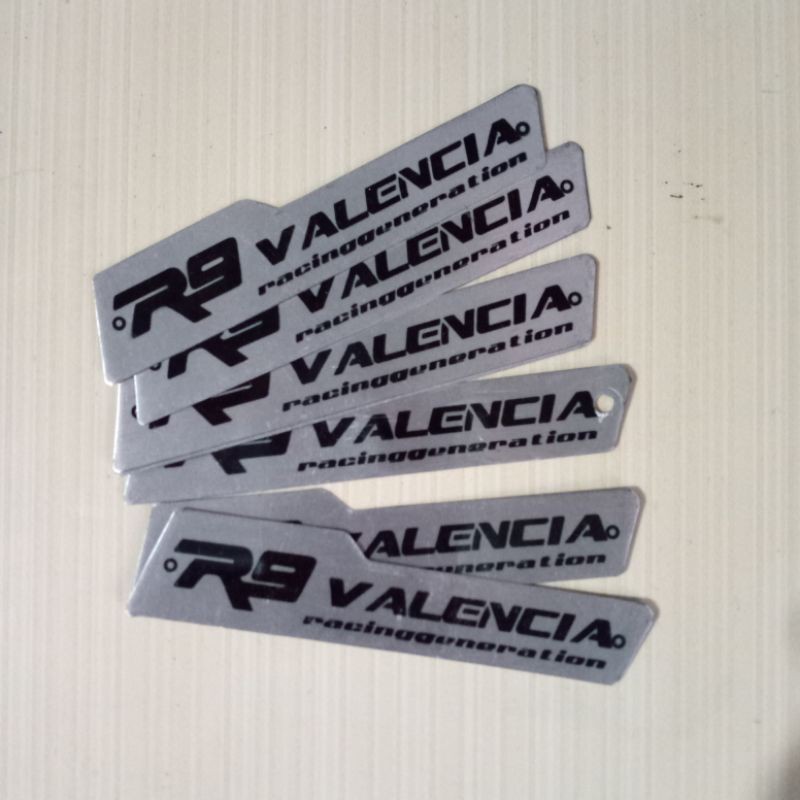 EMBLEM R9 Valencia alumunium