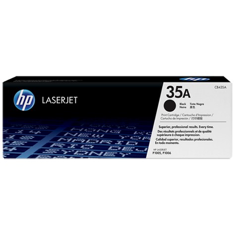 Toner HP 35A Black Original Catridge CB435A