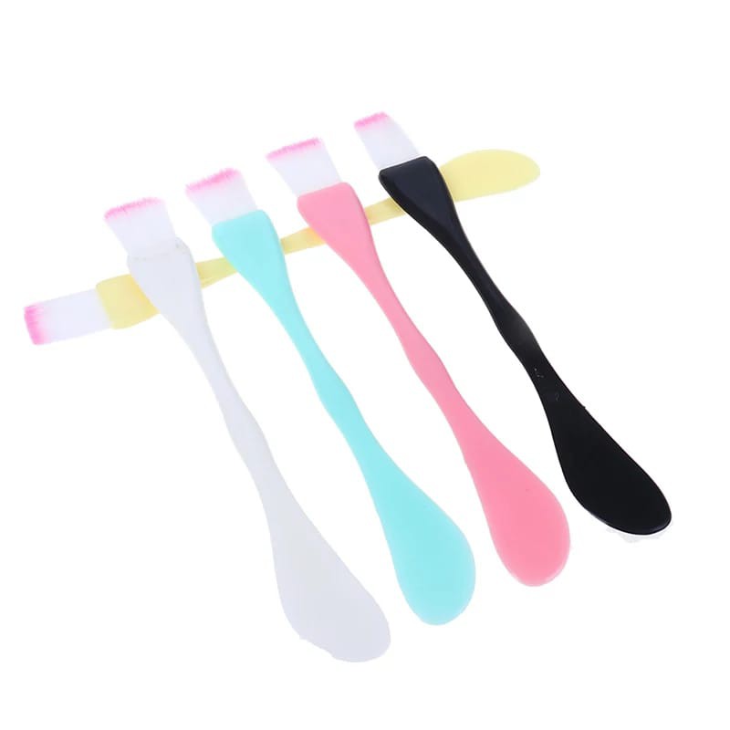 Kuas Masker 2in1 Spatula / Spatula Masker Wajah