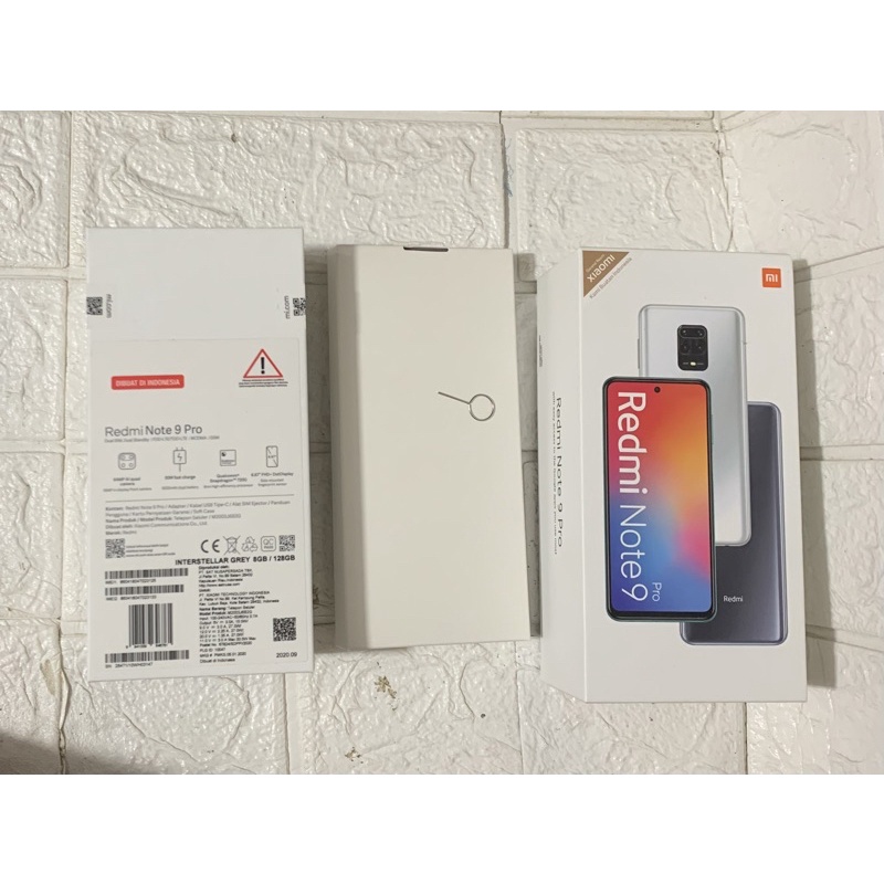 

DUS BOOK KARDUS BOX KARTON XIAOMI REDMI NOTE 9 PRO ORIGINAL COPOTAN