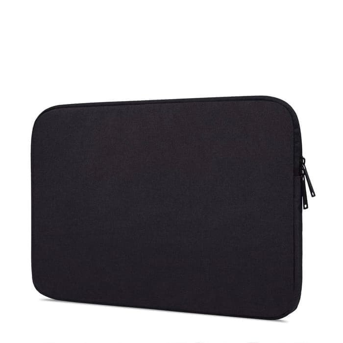 Tas Laptop Softcase Macbook Waterproof Nylon 15 inch - black no pocket