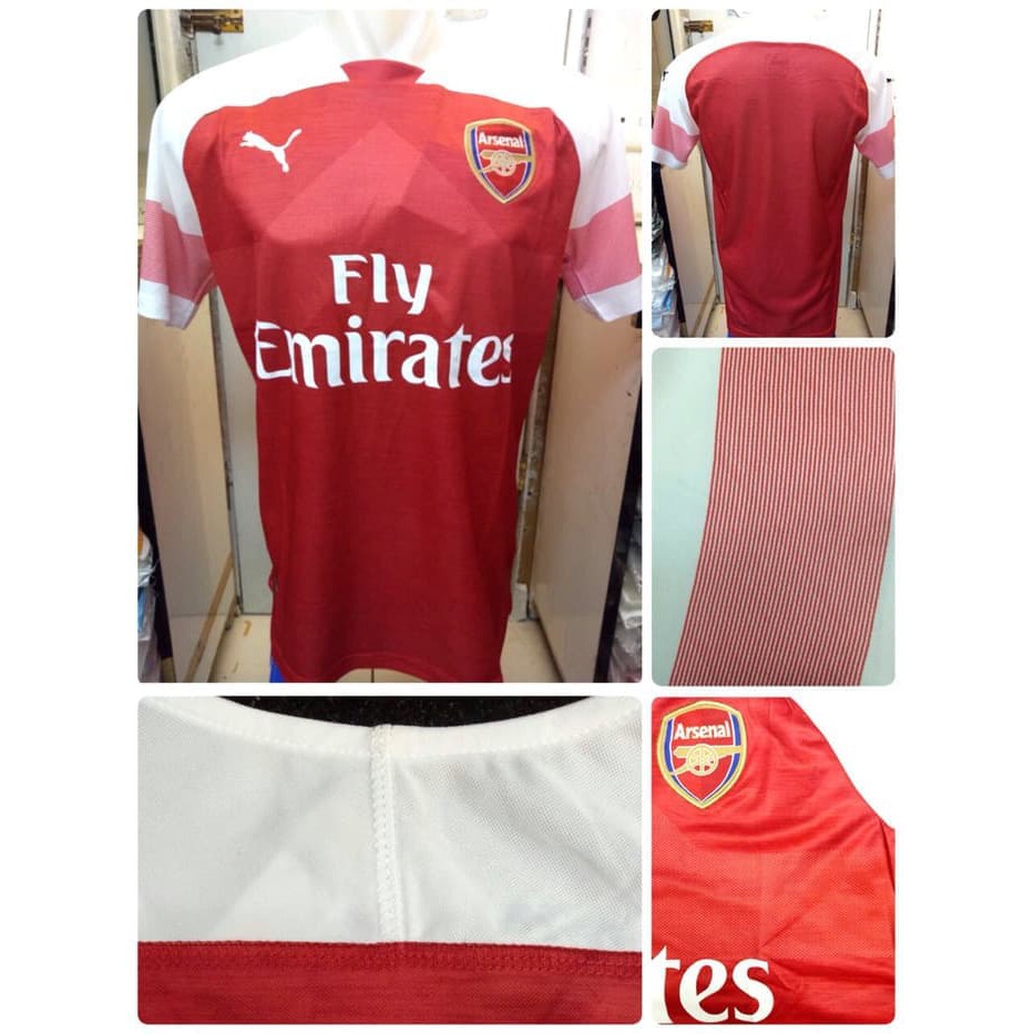 JERSEY BOLA BIG SIZE JUMBO XXL 2XL ARSENAL HOME 2018 2019 GRADE ORI