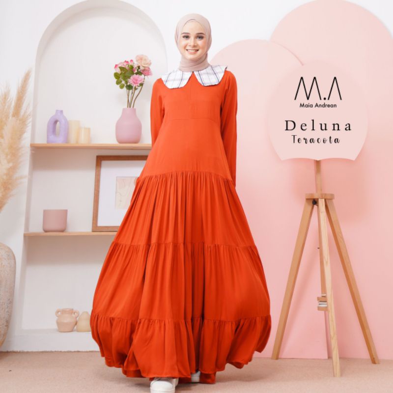 DELUNA DAILY DRESS SYARI BY MAIA ANDREAN