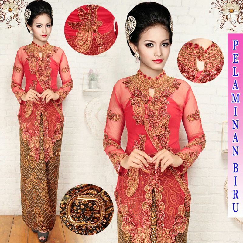 KEBAYA MODERN // KEBAYA TRADISIONAL // BAJU NATALAN // SET KEBAYA MENCENG // By Pelaminan Biru