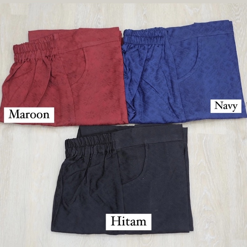 Audy Celana Semi Cutbray Viscose by SARAH THE LABEL