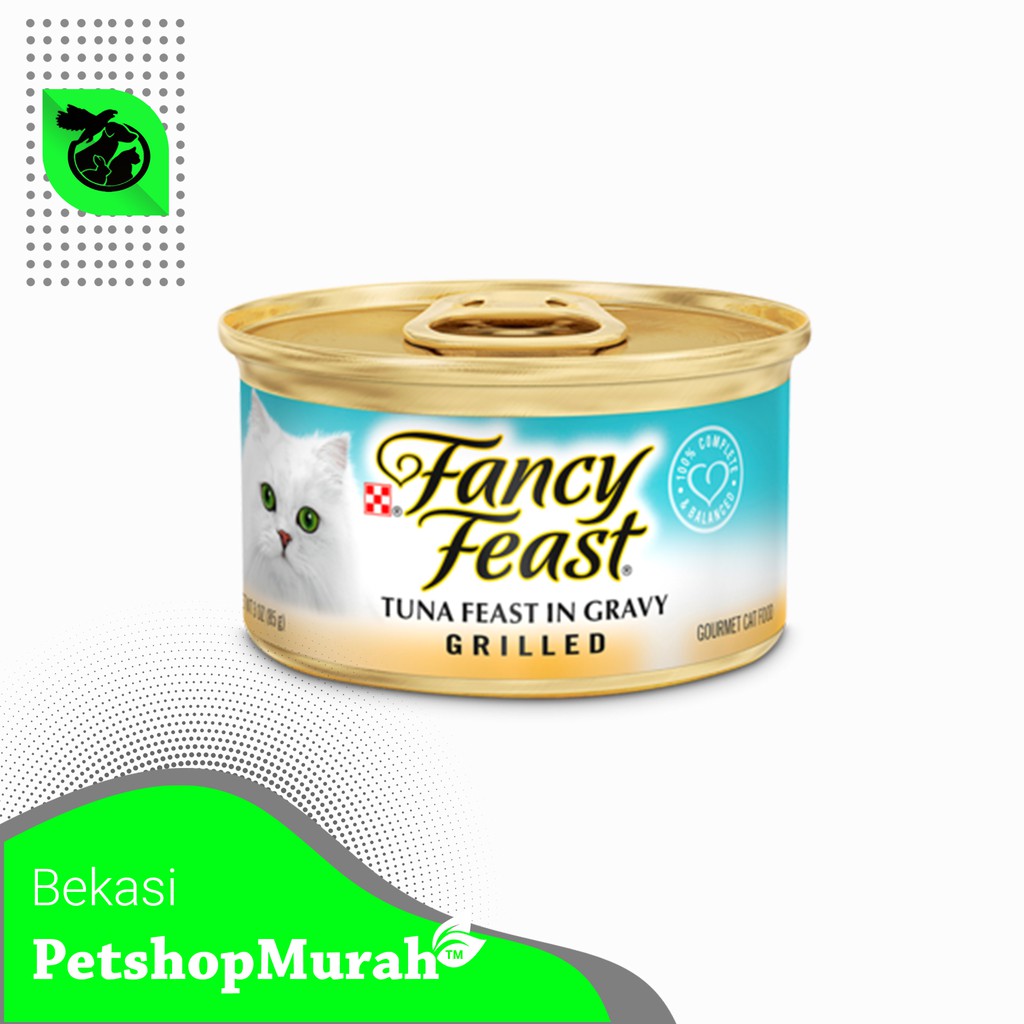 Makanan Kucing Fancy Feast  85gr Makanan Basah FancyFeast Kaleng Murah 85 gr