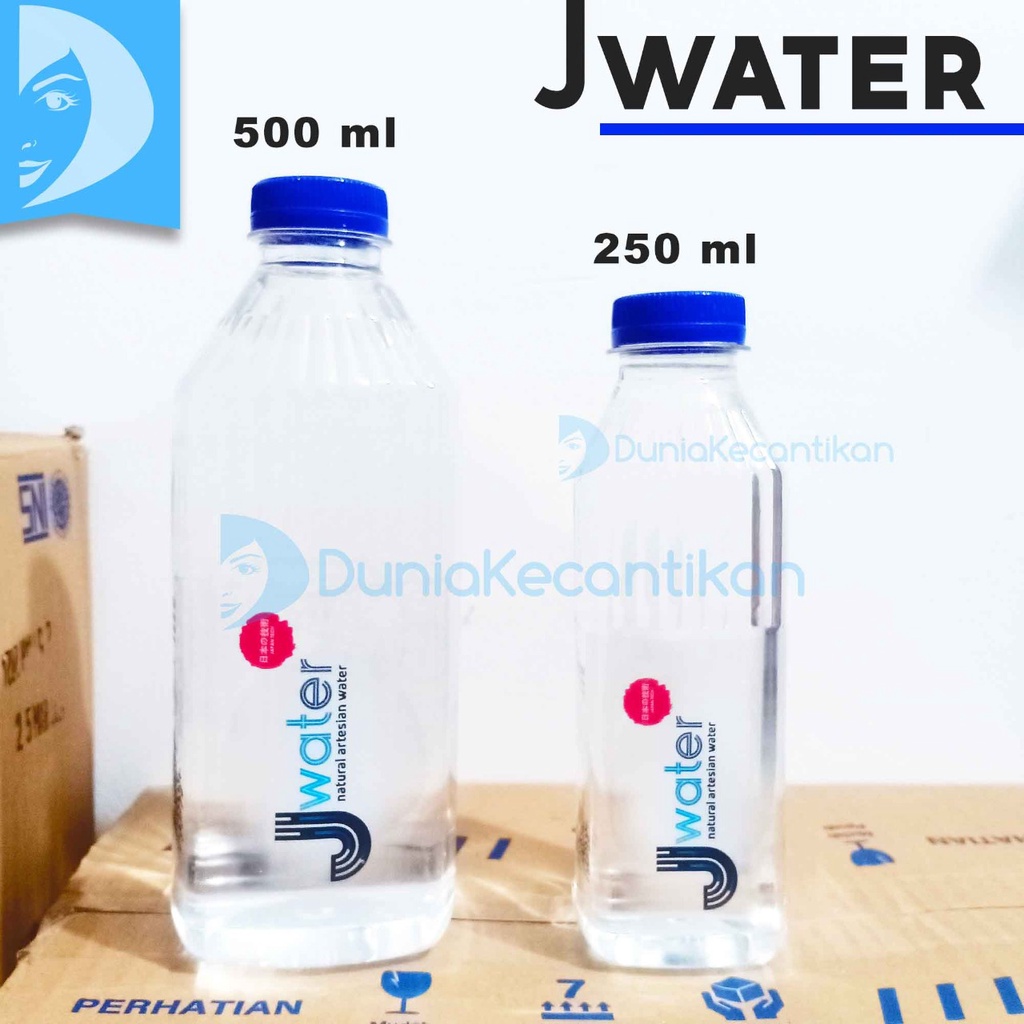 JWater Japanese Water JiWater Natural Artesian Water With Japan Technology / J Water Air Mineral Water 500ml 250ml - ECER