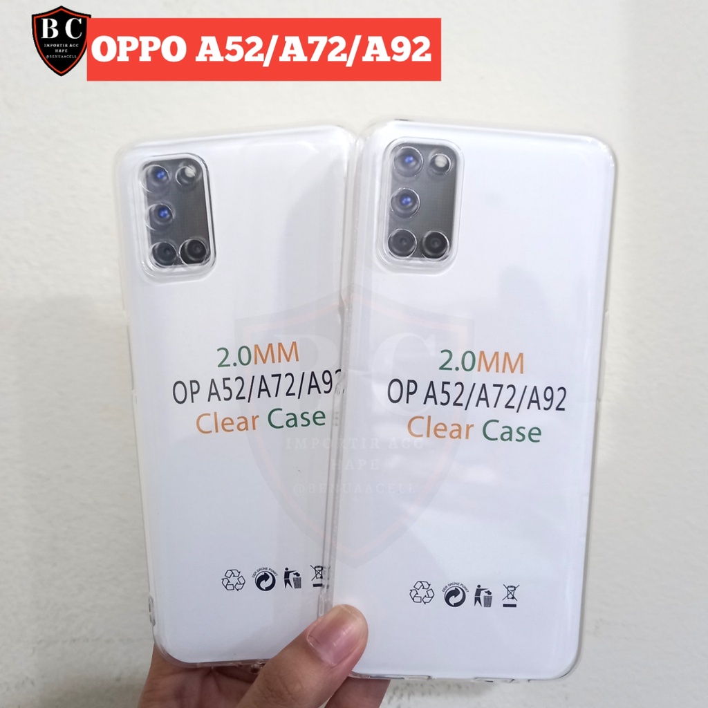 CASE OPPO A52 A92 - CLEAR HD PREMIUM OPPO A52 A92 NEW 2020