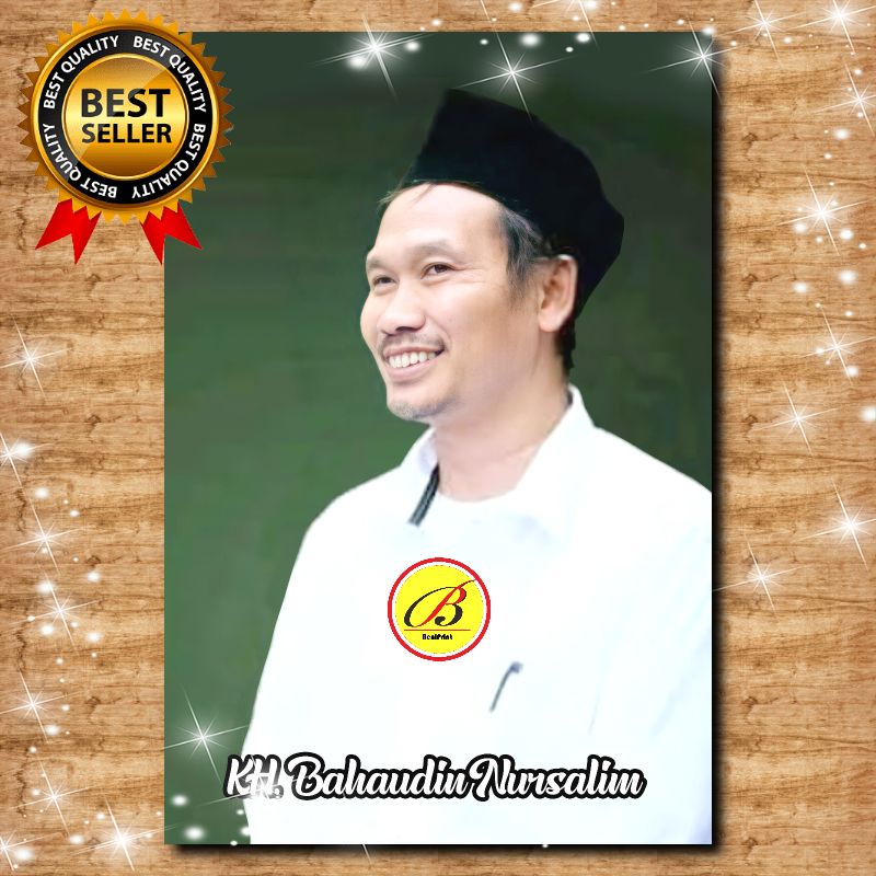 HIASAN DINDING WALLDECOR SERI ULAMA GUS BAHA + BINGKAI