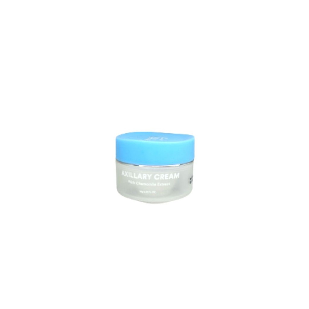 EVERWHITE SMOOTH AXILLARY CREAM - EVER WHITE BLUE KRIM UNDERARM BODY COLLAGEN CHAMOMILE PEARL BPOM