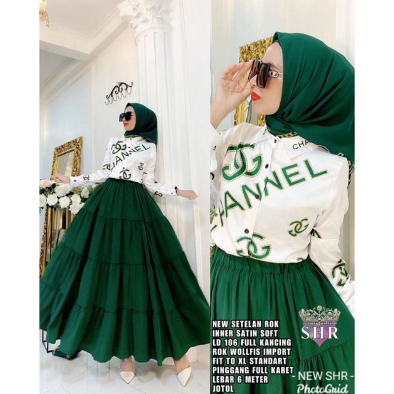 READY  SETELAN ROK ORI SHR