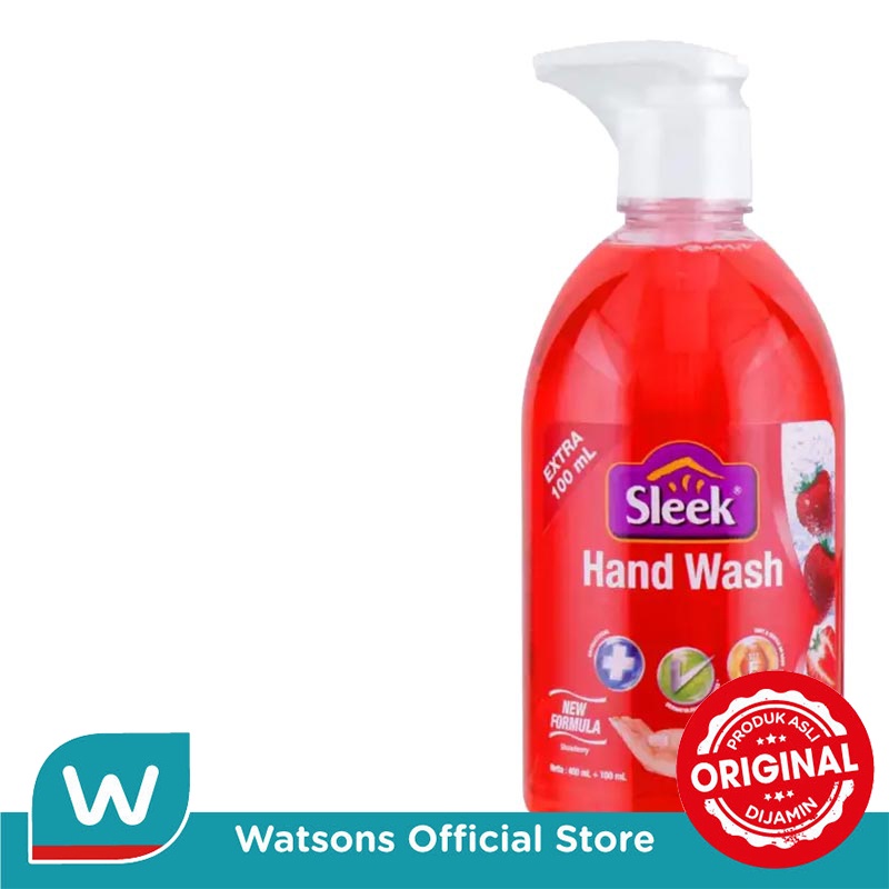 Sleek Hand Wash Strawberry Pump 500ml