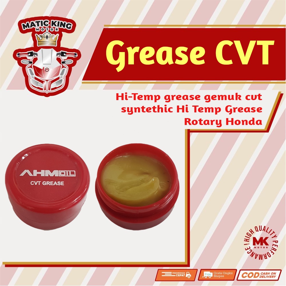 Hi-Temp Grease gemuk cvt synthetic Hi Temp Grease  Honda