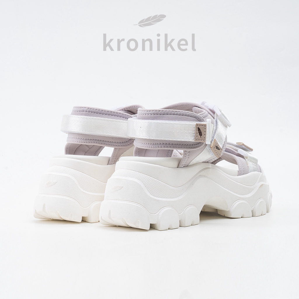 [PREMIUM LOKAL BRAND] KRONIKEL PROJECT // OSAKA 2-in-1 Sandals - Milk Pudding