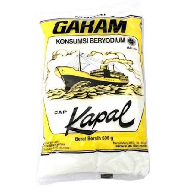 

[TERMURAH] Garam Cap Kapal 500gr