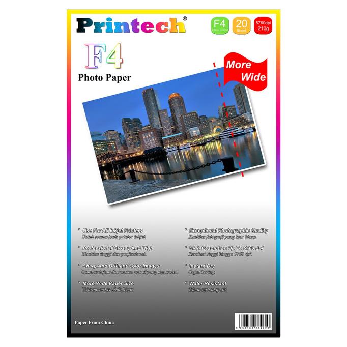 

Cuci Gudang Awal Tahun Kertas Foto / Photo Paper Printech Glossy Folio / F4 210g - 02021 Cuci Gudang Awal Tahun