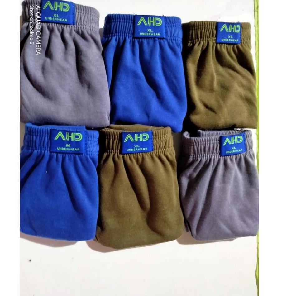 [KODE EJHDK] 1 lusin Celana Dalam Pria Dewasa Katun Kaos - CD Pria 12 Pcs - Sempak Pria Dewasa Berku