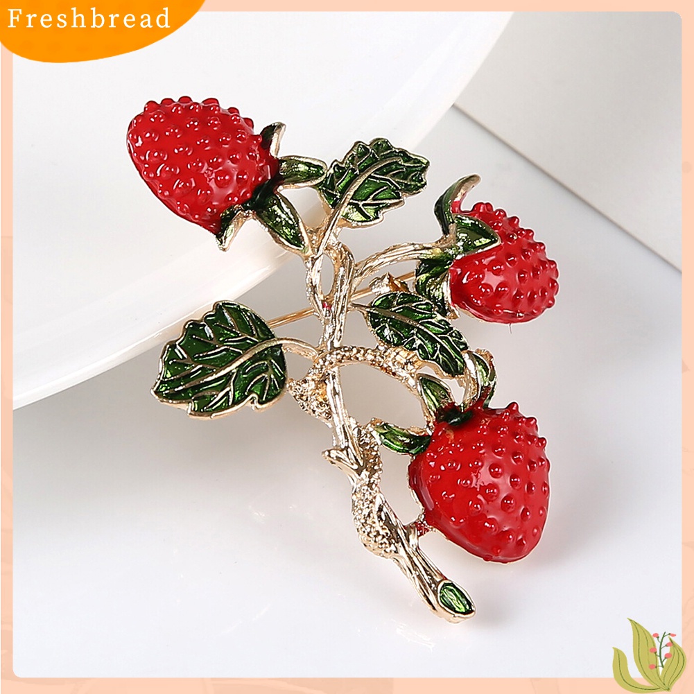 Fresh| Bros Bentuk Strawberry Untuk Wanita