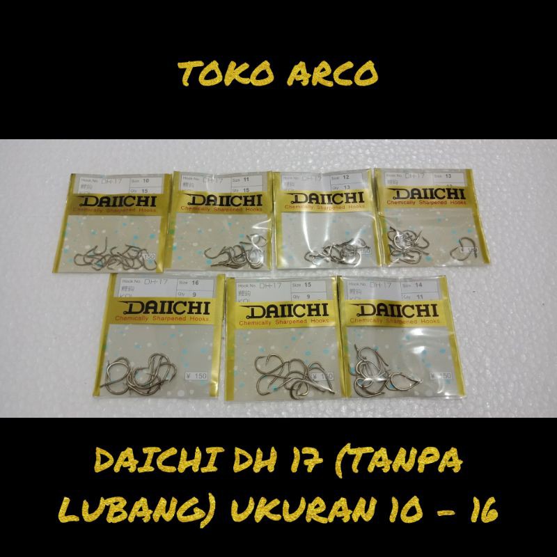 KAIL DAIICHI DH 17 (TANPA LUBANG) UKURAN 10 - 16