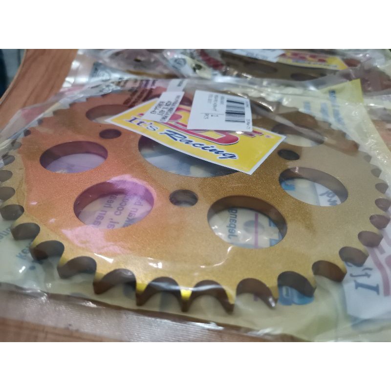 Gear SSS GOLD [Belakang] 428 Megapro, NMP, CB150, CBR150,CRF, GTR, Verza, Tiger, Sonic. Size 36T~40T