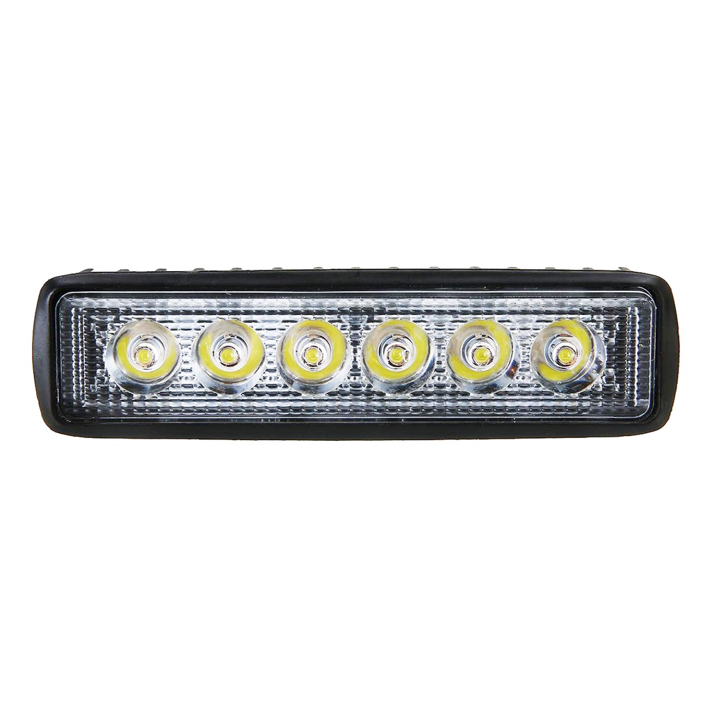 18W 6LED Super Bright Cars Led Work Light / Car Lights Bar for Jeep Off Road SUV ATV Truck Car Boat