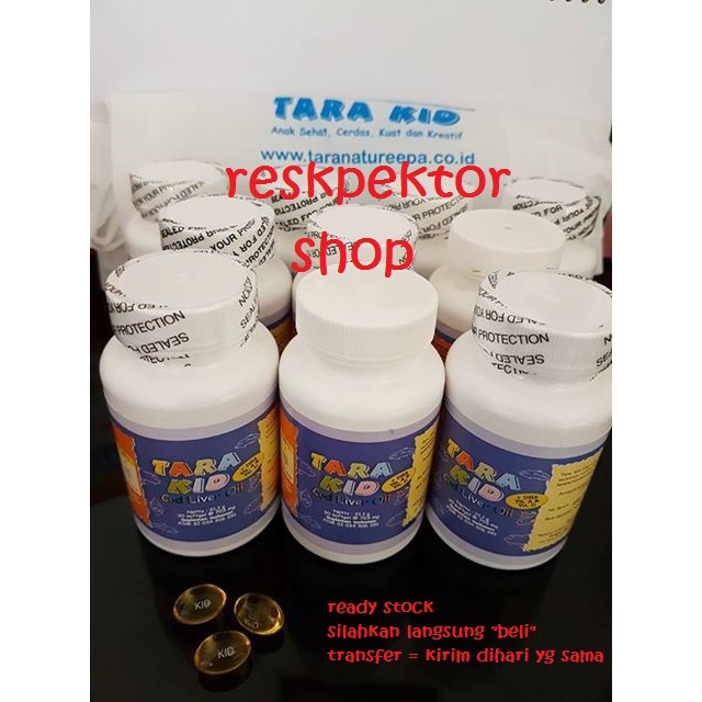 [TERMURAH] TARA KID - Cod Liver Oil Plus DHA / Minyak Ikan Anak dan Bayi