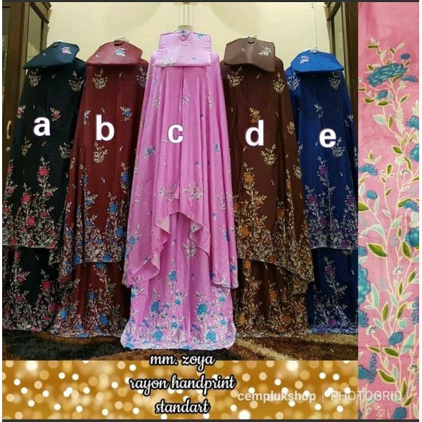 MUKENA BALI RUKUH BUSANA MUSLIMAH MURAH MUKENAH