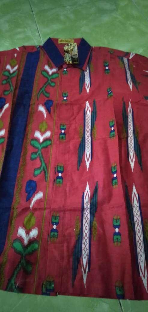 Sofi Baju Batik Pria Lengan Pendek Model Reguler Mrhsngket M.l.xl.xxl