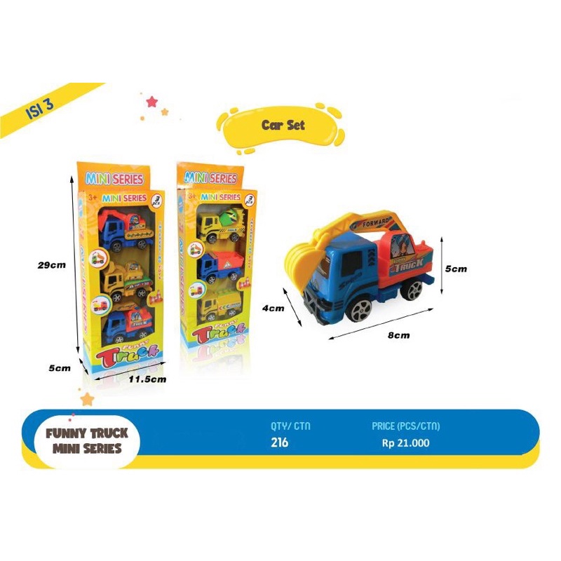 Mainan Traktor mini - Mainan konstruksi - Mainan anak laki-laki