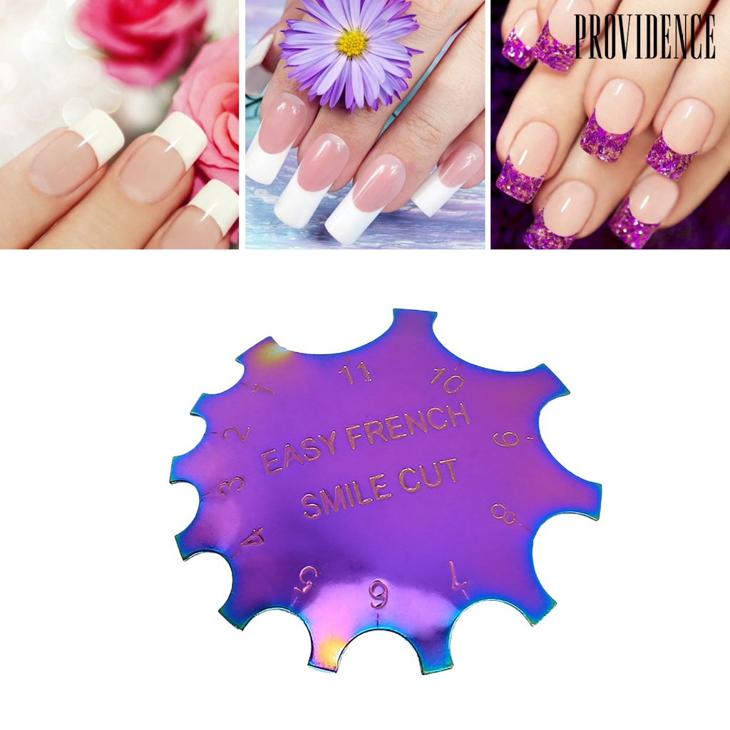Providence Nail Cutter Plate French Style Nails Shaping Rust-Proof Nail Art Manicure Edge Trimmer for Female