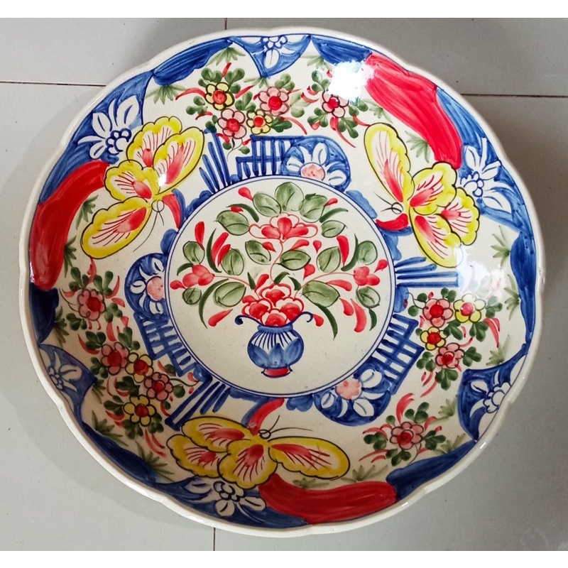 Piring Hias Gantung Model imari