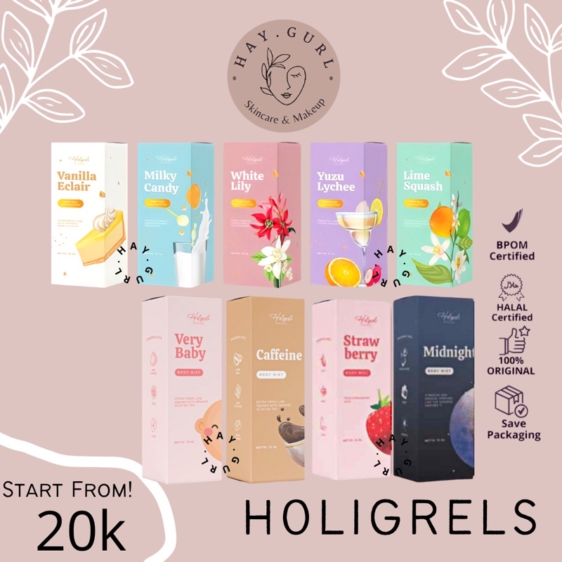 [READY] BODY MIST BY HOLIGRELSKINCARE BODYMIST SHIMMER MIST PARFUME PARFUM PERFUME SHIMMERMIST BY HO