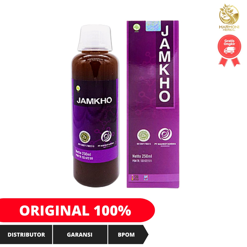 Jamkho Jamu Obat Herbal Kolesterol Asli Original 250 ml