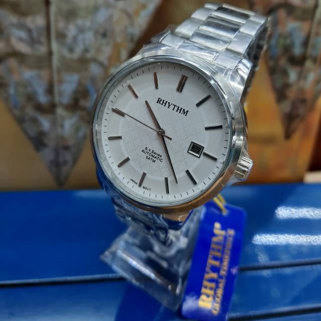 Jam Tangan Pria Automatic Rhythm AV 1501 Original Garansi