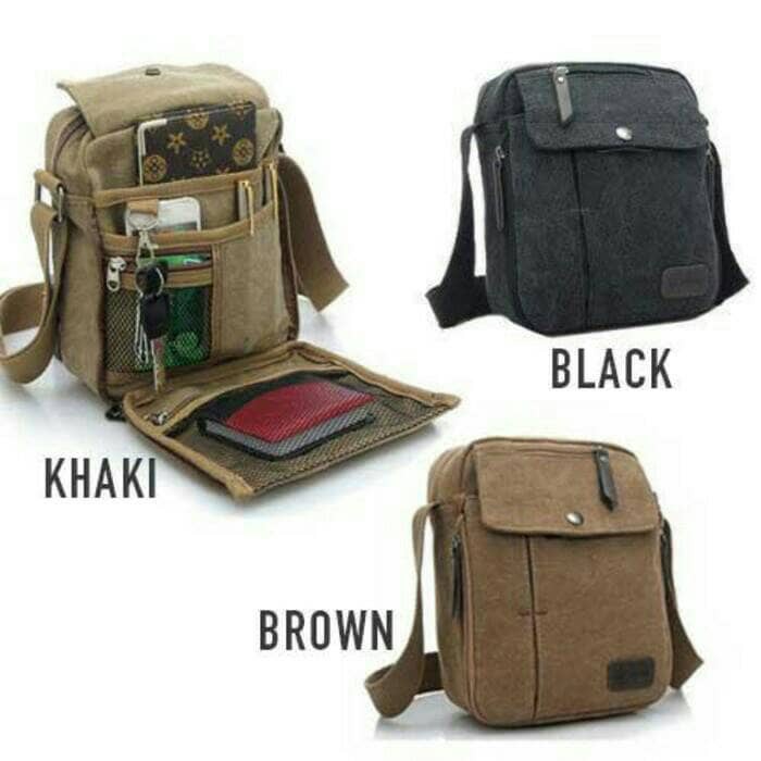 Tas Selempang Pria RYH-HW Tas Multifungsi / Tas Import / Messenger Bag / Tas Gadget  RYH HW