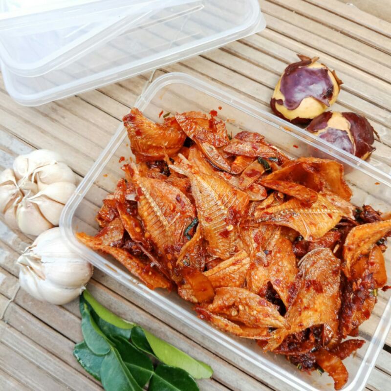 

Balado Ikan Asin Kapasan