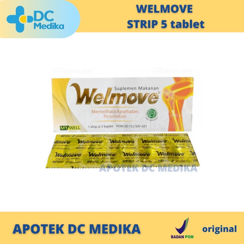 Welmove tablet / Vitamin tulang / Vitamin sendi