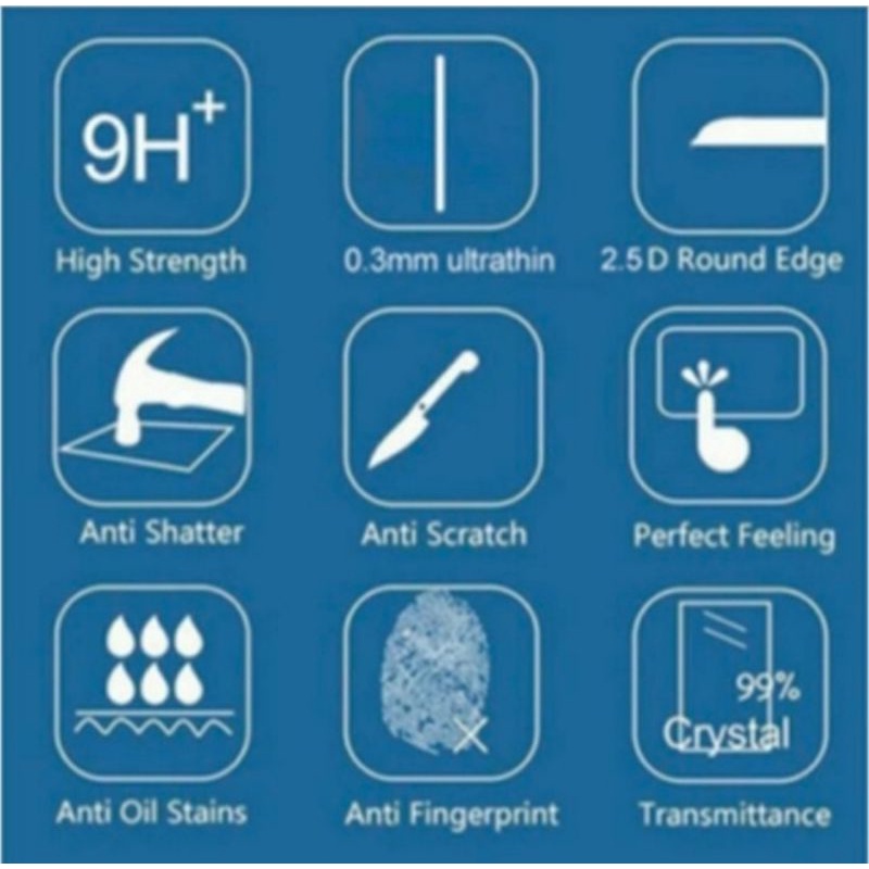 Iphone 5 5s 5se tempered glass anti gores kaca bening