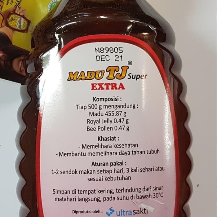 

Madu TJ Super 500 gram
