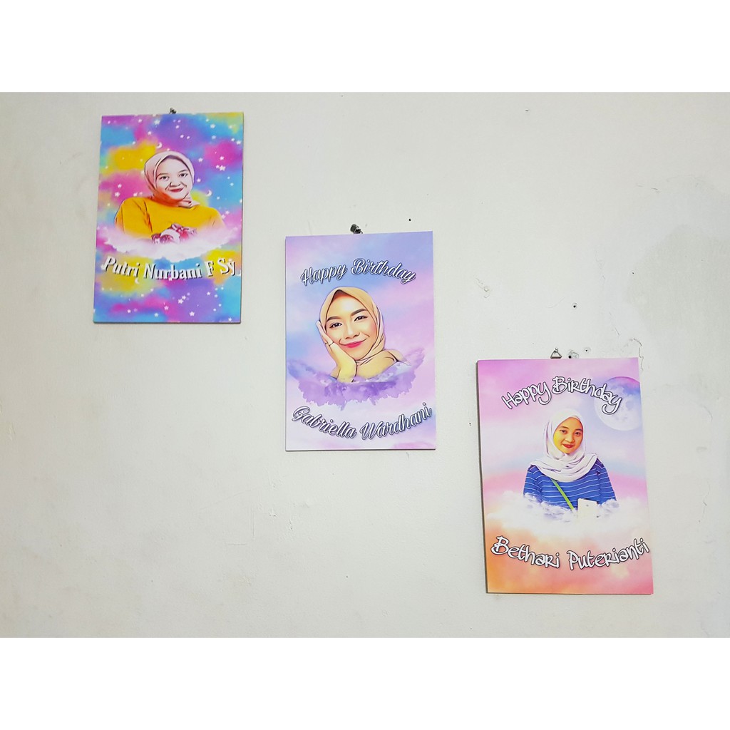 Pajangan Dinding Wall Decor Custom Untuk Kado