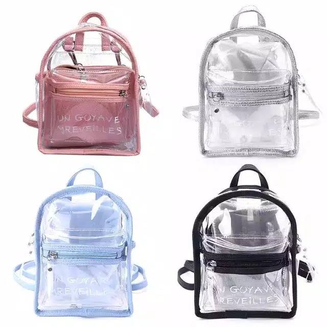 Raheel Tas Mika Ransel Bag Tas Mika Goyave - Tas Ransel Backpack Fashion Wanita