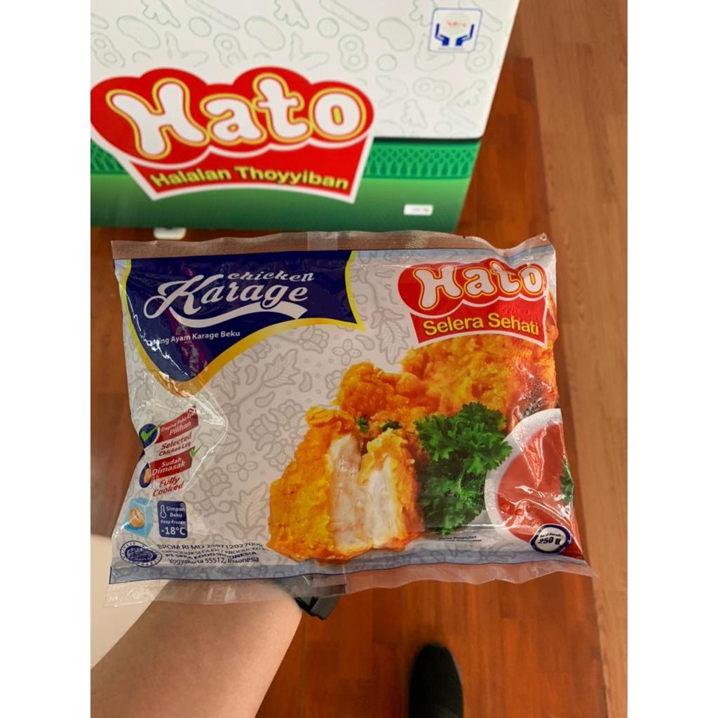 

Hatto Hato Chicken Filet Ayam Filet/ Chicken Karage Ayam Karage 250 gram 250 gr